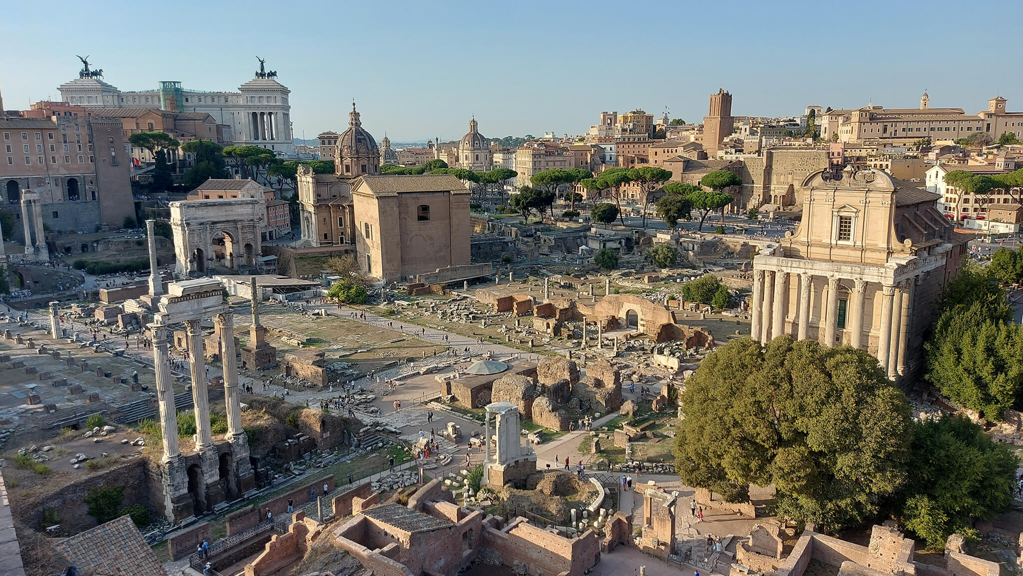 Palatino - Panoramic wiew